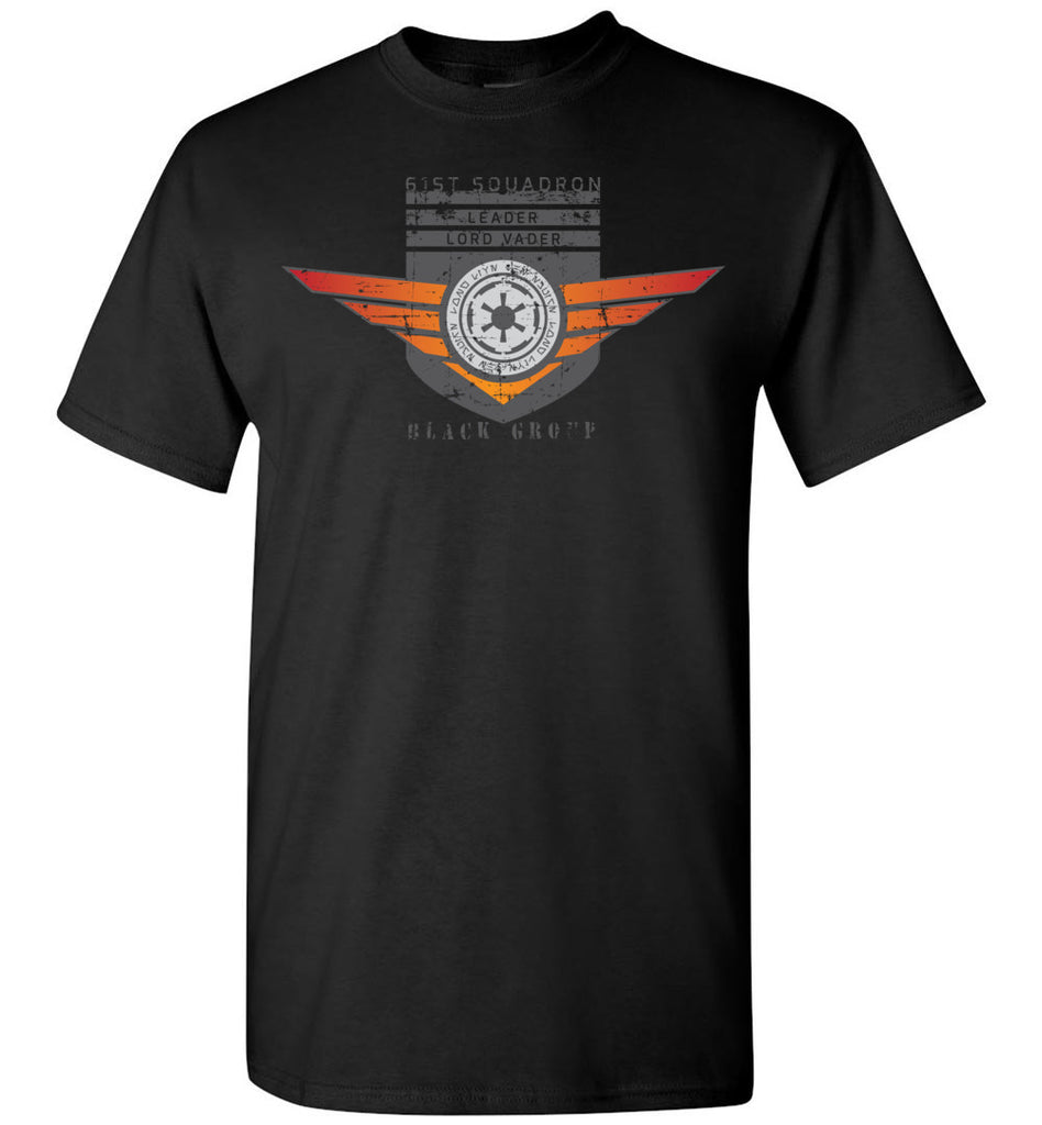 Star Wars inspired "Imperial 61st Squadron: Black Group" Flight Shirt