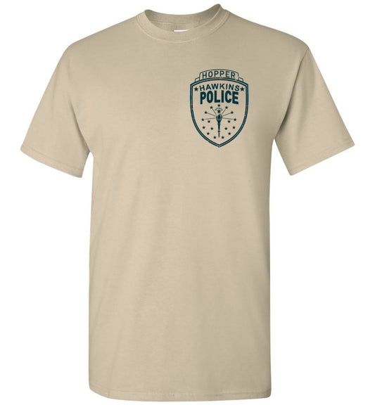 Stranger Things Inspired "Hawkins Police - Lt. Hopper" Shirt