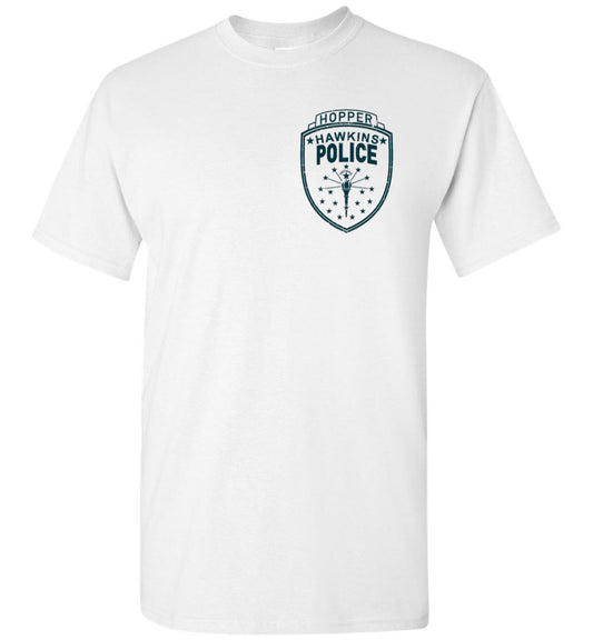 Stranger Things Inspired "Hawkins Police - Lt. Hopper" Shirt