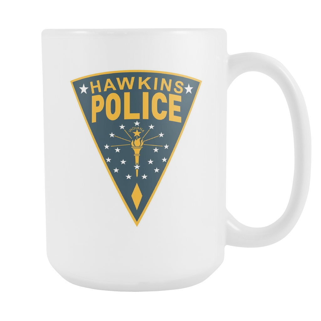 Stranger Things Inspired "Hawkins Police" Hopper's 15oz Mug