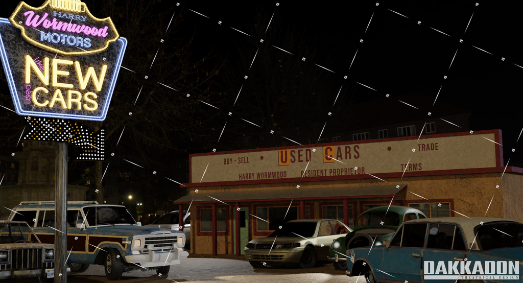 Wormwood Motors - Used Car Lot Projections