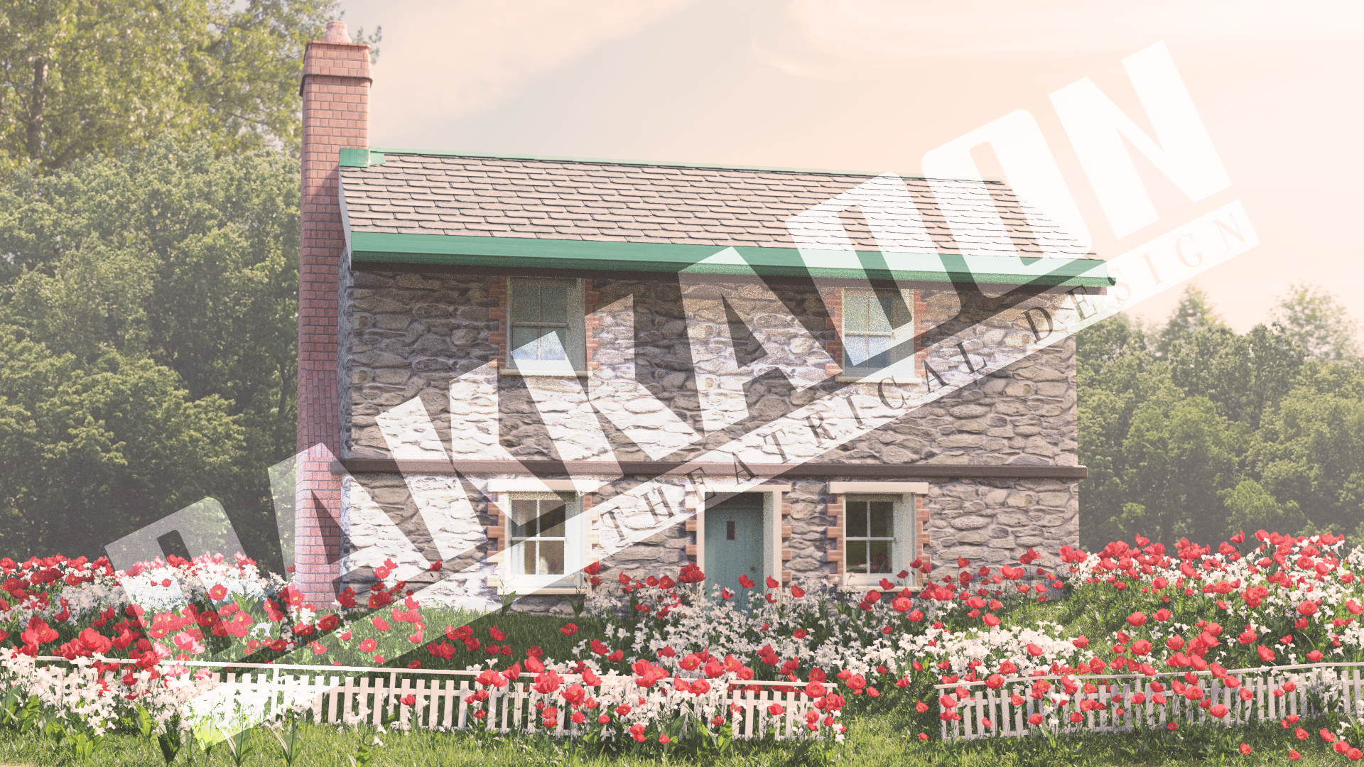 Quaint Cottage Projection