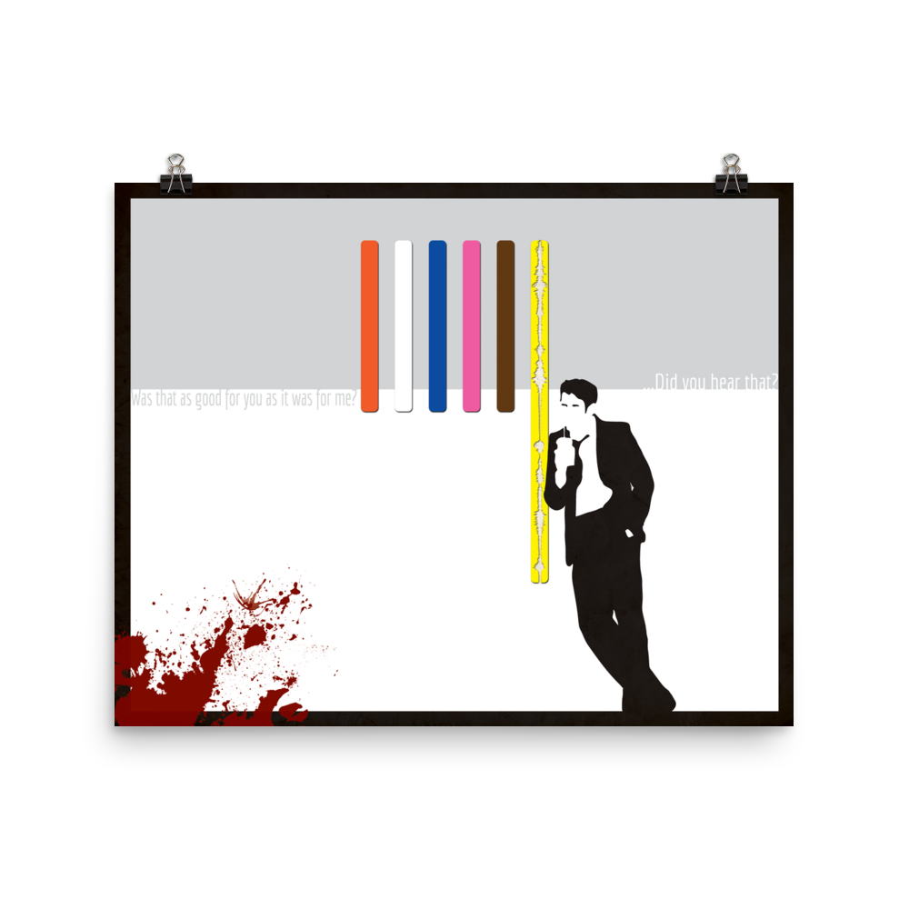 Digital Soundform inspired by Reservoir Dogs, 