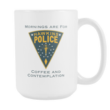 Stranger Things Inspired "Hawkins Police" Hopper's 15oz Mug